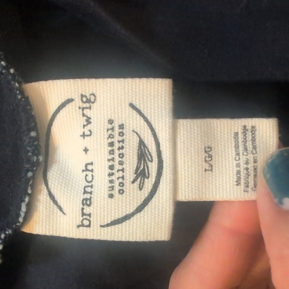 Branch & Twig Sustainable Collection Full Panel Skinny Leg Maternity Jeans Sz L - Picture 2 of 7